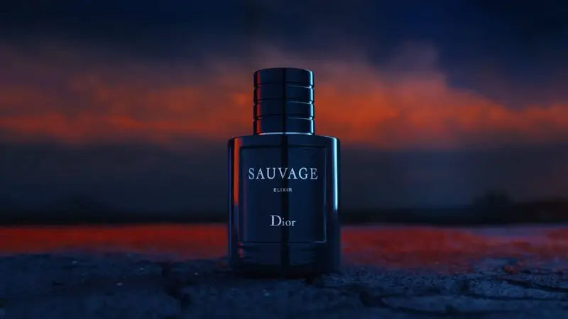 Sauvage Elixir Table Shot