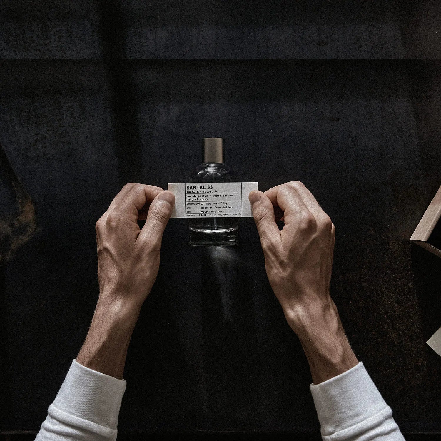 Le Labo Santal 33 Label Detail